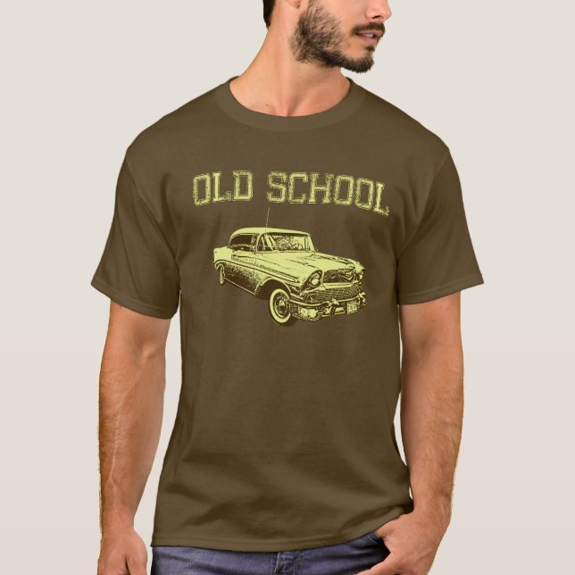 Camiseta Escuela vieja (Anverso)