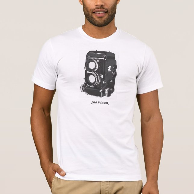 Camiseta escuela vieja (Anverso)