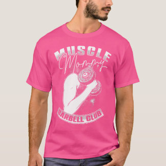 Camiseta Escuela Vieja Gimnasio Músculo Mami Barbell Club d
