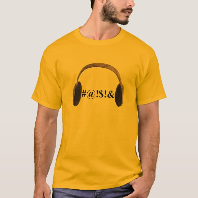 Camiseta Escuela vieja - manguitos del oído (Anverso)