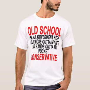 Camiseta Escuela vieja T-Shirt.png conservador
