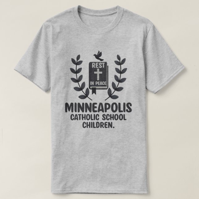 Camiseta Escuelas Católicas de Minneapolis T-Shirt (Diseño del anverso)