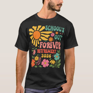 Camiseta Escuelas Cerradas por Siempre Jubilación 2026 Jubi
