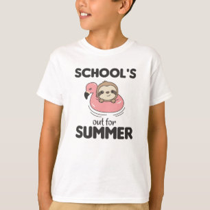 Camiseta Escuelas De Verano Para Animales Graciosos