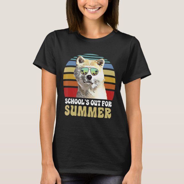 Camiseta Escuelas De Verano Para Profesores De Perro Canaan (Anverso)