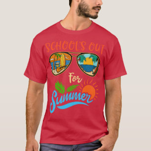 Camiseta Escuelas En Verano Divertido Maestro El Último Día