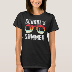 Camiseta Escuelas En Verano Felices El Último Día De La Esc