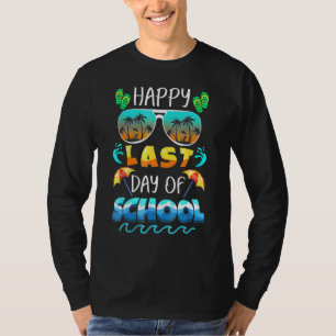 Camiseta Escuelas En Verano Felices En El Último Día De La