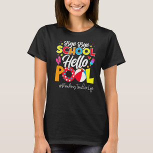 Camiseta Escuelas En Verano Leyendo Adiós