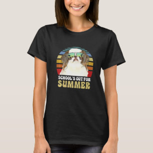 Camiseta Escuelas En Verano Para Maestra De Perro Chin Japo