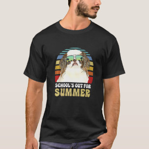 Camiseta Escuelas En Verano Para Maestra De Perro Chin Japo