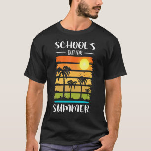 Camiseta Escuelas Fuera Para El Equipo De Maestros De Veran