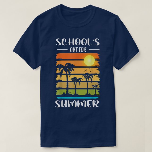 Camiseta Escuelas fuera para el equipo de profesores de ver (Diseño del anverso)