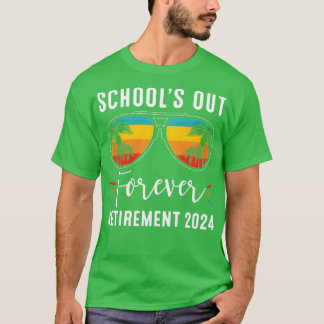 Camiseta Escuelas fuera por siempre Retirado Clase 2024 Pro