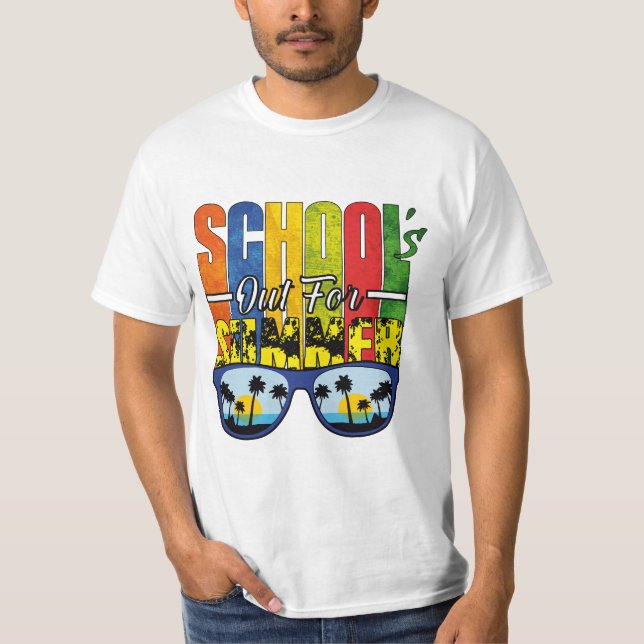 Camiseta escuelas para estudiantes de verano (Anverso)