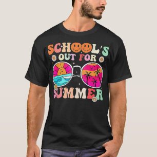 Camiseta Escuelas Retro En Verano Para Maestros De Graduaci