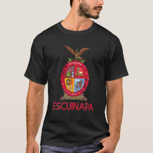 Camiseta Escuinapa Sinaloa Estado De México Escudo Eagle Ag