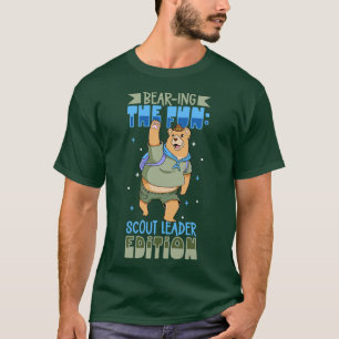 Camiseta Escultismo de la cúpula del Scout del oso