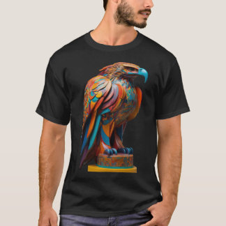 Camiseta Escultura abstracta de un águila majestuosa