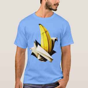 Camiseta Escultura bananera de origami