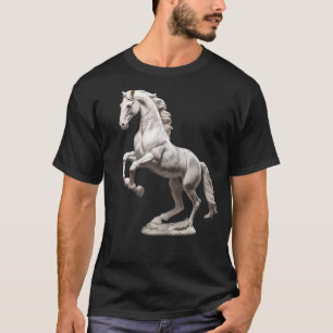 Camiseta Escultura de estatua de caballo