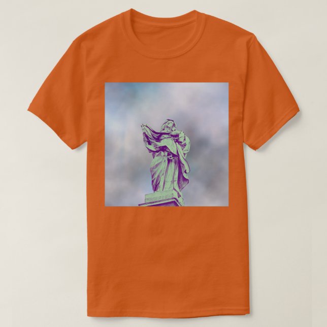 Camiseta escultura de mujeres de mármol (Diseño del anverso)
