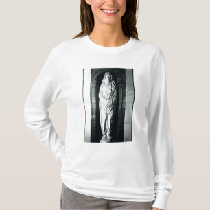 Camiseta Escultura de piedra de John Donne en su cubierta