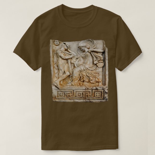 Camiseta Escultura de socorro de anquilosación y afrodita c (Diseño del anverso)