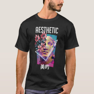 Camiseta Escultura estética de vaporolas estéticas de 90