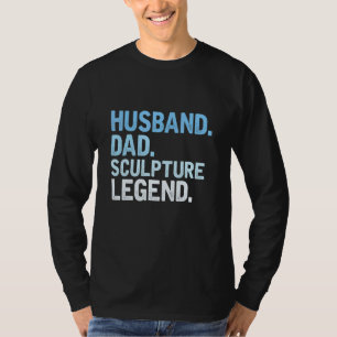 Camiseta Escultura masculina papá esposo papá escultura ley
