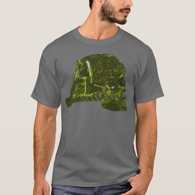 Camiseta Escultura verde (Anverso)