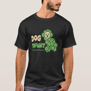Camiseta Esculturas de árbol de hobby y cachorros de topiar