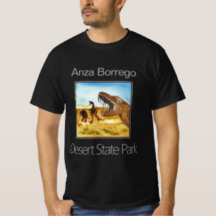 Camiseta Esculturas de dinosaurios de Anza-Borrego