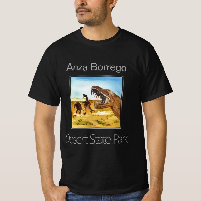 Camiseta Esculturas de dinosaurios de Anza-Borrego (Anverso)