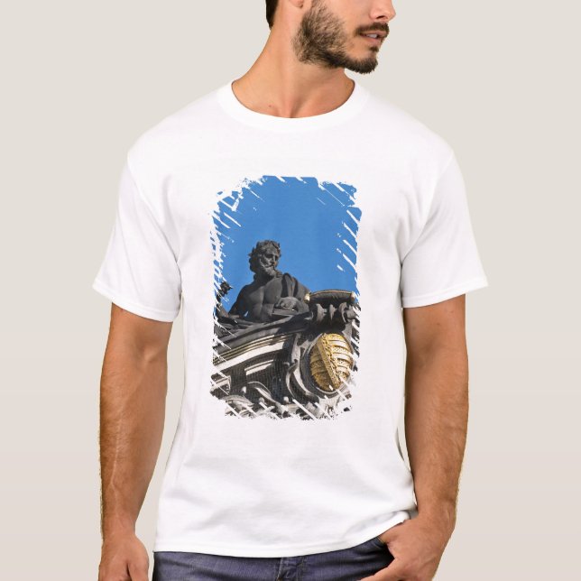 Camiseta Esculturas en la Real Academia de Arte de Dresde (Anverso)