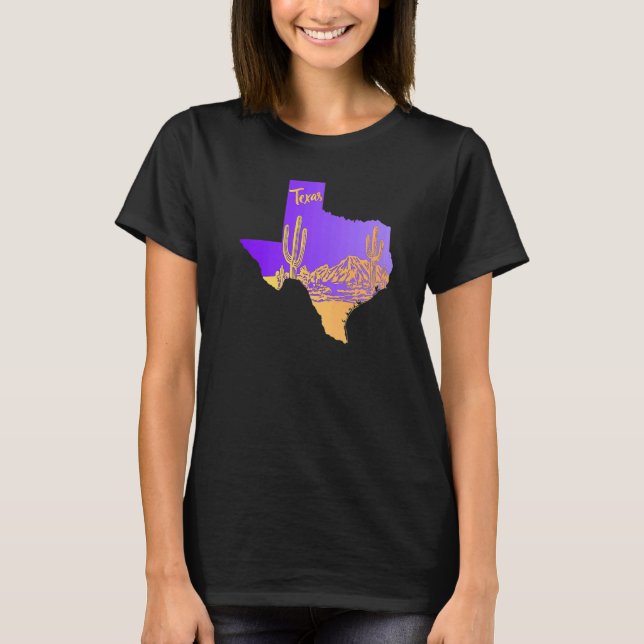 Camiseta Escurrimiento de la mano de Cacti para el paisaje  (Anverso)