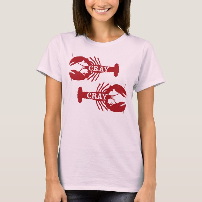 Camiseta Ese cangrejo de Cray Cray crustáceo (Anverso)