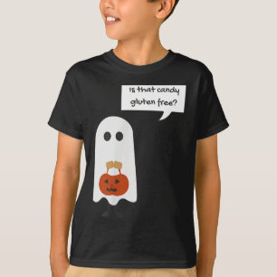 Camiseta ¿Ese caramelo es libre de gluten? Divertido Hallow