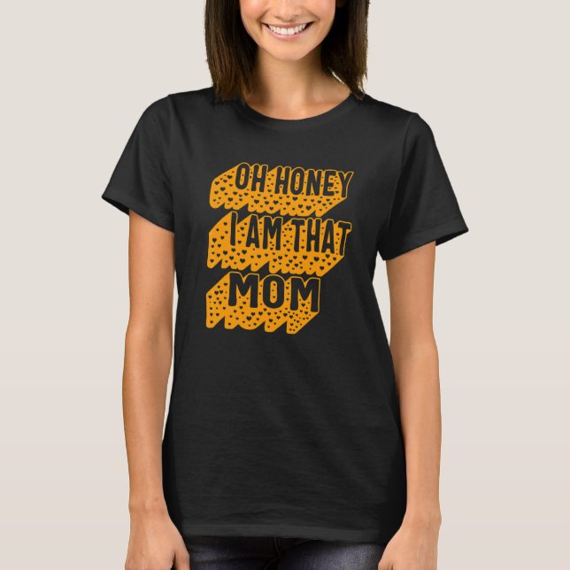 Camiseta Ese día de mamá querida para su nueva madre jefe M (Anverso)