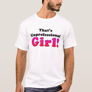Camiseta Ése es chica no profesional