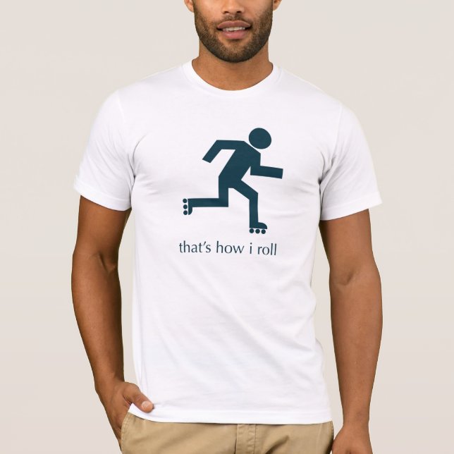 Camiseta ése es cómo ruedo (Anverso)
