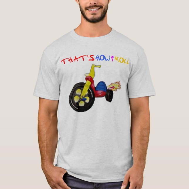 Camiseta Ése es cómo ruedo (Anverso)