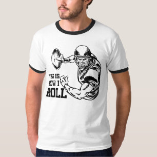 Camiseta Ése es cómo ruedo fútbol americano