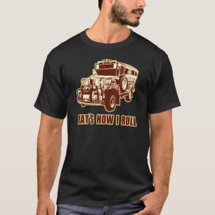 Camiseta Ése es cómo ruedo Jeepney