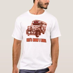 Camiseta Ése es cómo ruedo Jeepney