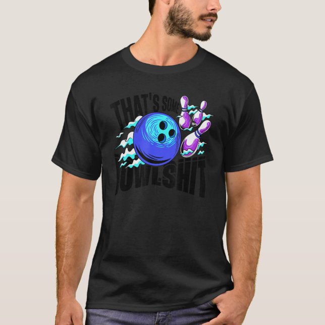 Camiseta Ese es Funny_1 del Jugador de Bowling Bowler (Anverso)