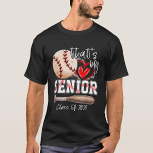 Camiseta Ese es mi certificado de graduación de béisbol de 