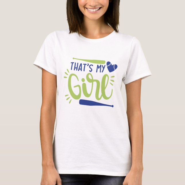 Camiseta Ese Es Mi Chica (Anverso)