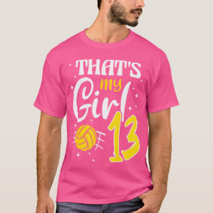Camiseta Ese Es Mi Chica De Voleibol 13