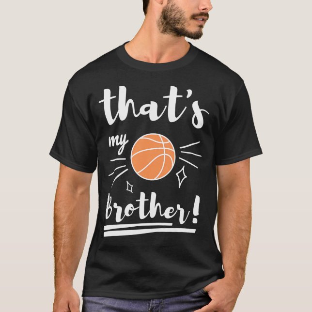 Camiseta Ése es mi hermano Baloncesto Bas (Anverso)